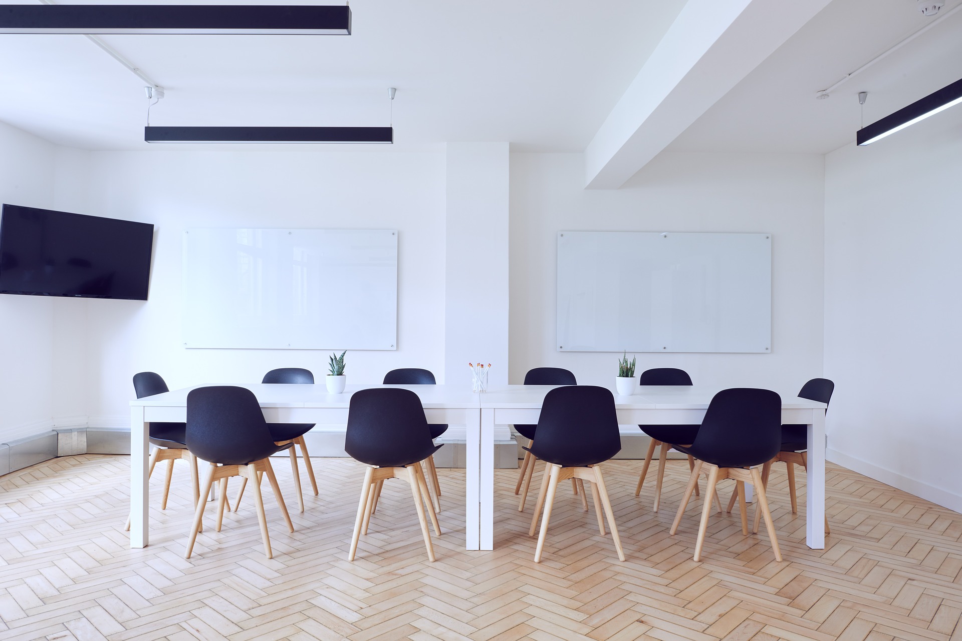 conference room with chairs